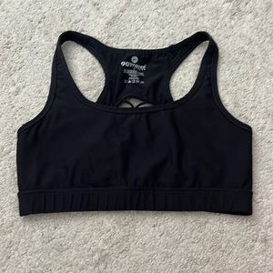 90 Degree Sports Bra with Lace Back Detail